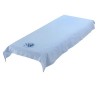 perfk Drap-housse Lavable pour Lit de Table de Massage Dacupuncture avec Trou de Respiration, Gris