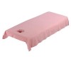 perfk Drap-housse Lavable pour Lit de Table de Massage Dacupuncture avec Trou de Respiration, Gris