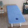 Highdi Housse Table de Massage avec Trou pour Le Visage, Doux Elastique, Table de Massage Drap-Housse Lavable Réutilisables p