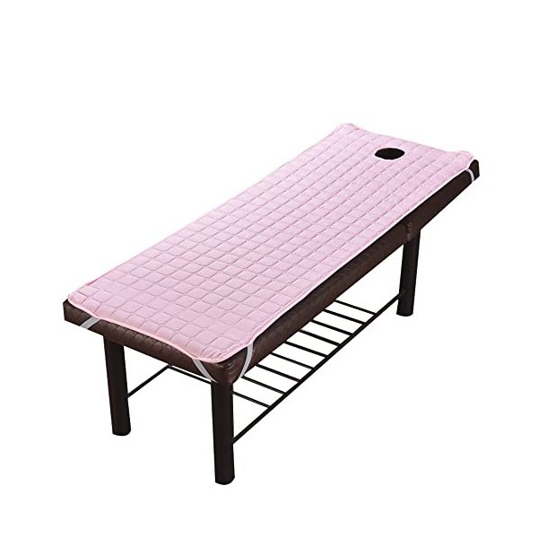 Highdi Housse Table Massage avec Trou,Coton Matelassé Douceur Housse Table de Massage Housse Table Elastique Drap Housse Tabl