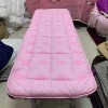 KKCD Surmatelas De Lit Anti-Dérapant avec Tête Carrée Surmatelas pour Table De Massage avec/sans Trou Daération Protecteur D