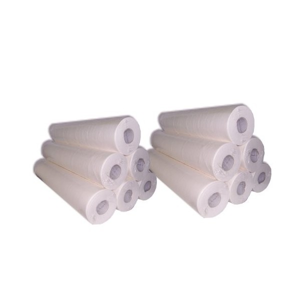 Storepil - Drap dexamen blanc protection épilation - 12 rouleaux