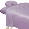 For Pro Premium en Microfibre 3 Pièces Massage de Lit Lavande