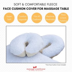 Porta-Lite Housse en molleton pour coussin de table de massage Ajoute un rembourrage dun épaisseur de 2,5&nbsp;cm Convient à tous