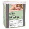 ForPro Lot de 3 draps de massage en microfibre de qualité supérieure, ultra légers, résistants aux taches et aux plis, avec d