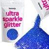 Hemway Ultra Sparkle Glitter - Mélange De Paillettes Cosmétiques Fines Multi-Tailles Pour Le Festival DArt DOngle DOeil De Pa...