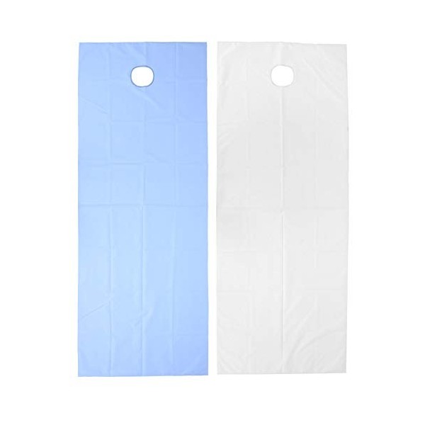 2 pièces draps de lit jetables Couette de Massage en Polyester imperméable Respirant, pour Salon de beauté Couverture de cana