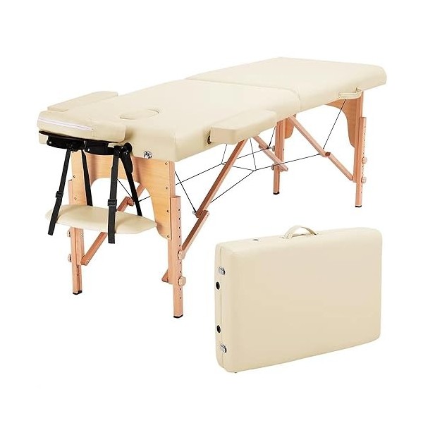 CHRUN Table de Massage Pliable Portable - Table de Massage - Lit de Massage - Lit pour Cils - Lit de Visage - Table de Tatoua