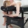 Master Massage Massage Mobile, Table de Maquillage, chauffante, Pliable, en Bois avec Coussin Musical, 76 cm