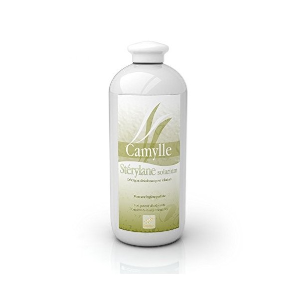 Camylle - Stérylane Solarium - Nettoyant et désinfectant de plaques en acryl et banquettes de solarium - - 1000ml