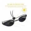 RGZD 2pcs Lunettes Bronzage, Lunettes de Solarium, Silicone Souple Durable Confortable, Lunettes de Protections Noir Convient