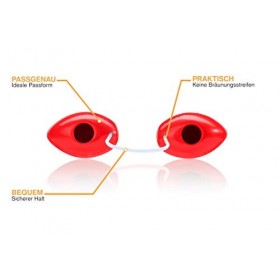 Sonnenkunst® Lunettes de protection Solarium Premium – Concept amélioré [2022] – Avec livre électronique et boîte de rangemen