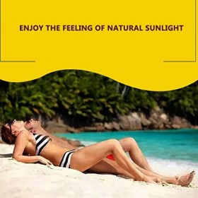 Lampe de bronzage pour la maison, lampe de solarium pliable réglable avec base à clipser, bronzage naturel 365 nm, zone dirr