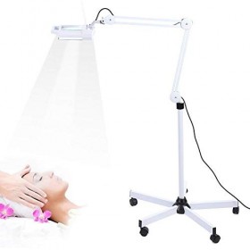 Lot de 5 Loupe LED avec lumière de beauté Lampe de grossissement pour maquillage Tatouage de salon de beauté