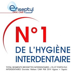 Efiseptyl - Oxi-Pure Renforcement de la dentition Bain de Bouche Protection Halitose - Haleine Fraîche 12h - Efficacité Prouv