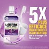 Listerine Bain de Bouche Quotidien Sans Alcool, Total Care Goût Plus Léger, Menthe Douce, pour une Haleine Fraîche, Transpare