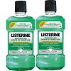 Listerine Bain de Bouche Quotidien Sans Alcool, Protection Dents et Gencives Goût Plus Léger, pour une Haleine Fraîche, 500ml