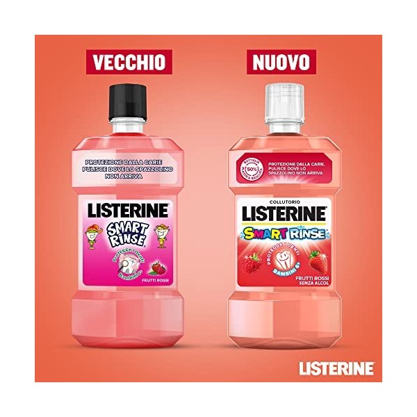 Rinçage Intelligent Listerine Rince-bouche 500ml