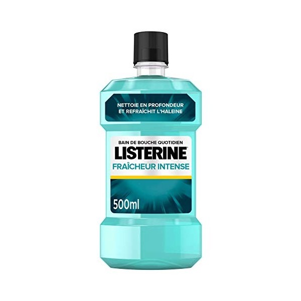 Listerine Bain de Bouche Fraicheur Intense, 500ml