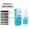 Teethaid Bain de Bouche, Ksndurn Mousse Blanchissante Pour Les Dents 1 Pièce - Haleine Fraîche, Santé Dentaire, Soins Bucco-D