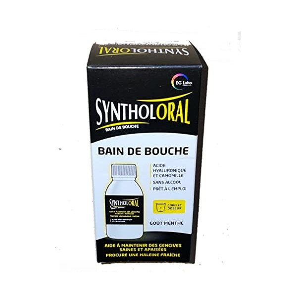 Syntholoral Bain De Bouche Flacon 150ml Synthol, Traitement de la mauvaise  haleine : : Hygiène et Santé