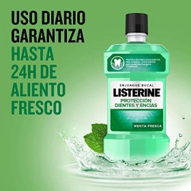 Listerine Dientes & Encias Enjuague Bucal Lote 2 X 1000 Ml Unisex