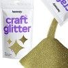 Hemway Craft Glitter 100 g 3,5 oz Chunky 1/40" 0.025" 0.6MM Lime Green 