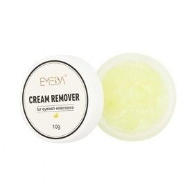 EMEDA Crème démaquillante 10g, Type de crème dissolvante adhésive pour extensions de cils, retrait de colle doux et rapide po