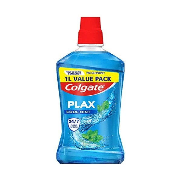 Colgate Plax Cool Mint Bain de bouche à la menthe fraîche