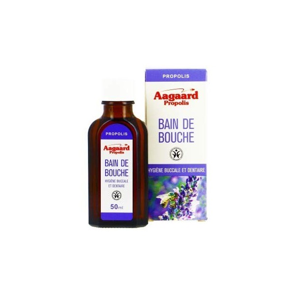 Aagaard - Bain de bouche - extrait liquide 50 ml - Un hygiène de la bouche parfaite