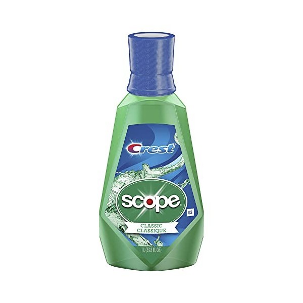 Scope Bain de Bouche Original Menthe – 944,9 Gram, Lot de 2