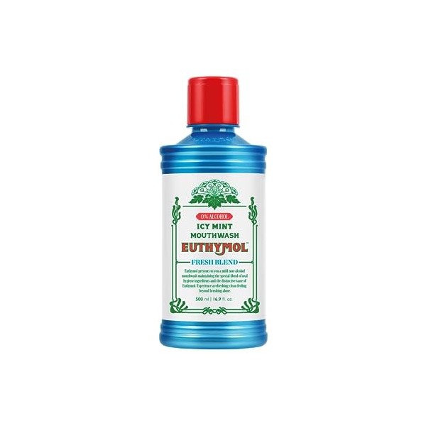 Euthymol Icy Mint Mouthwash 500ml