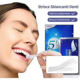 28 Strisce Sbiancanti Denti Per