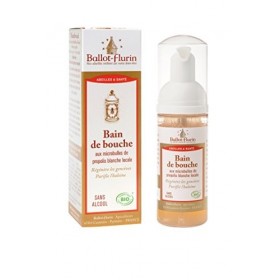 Ballot-Flurin - Bain de Bouche ultra-naturel - Régénère les gencives & Purifie l’haleine - Sans rinçage - 50 ml & Ballot Flur