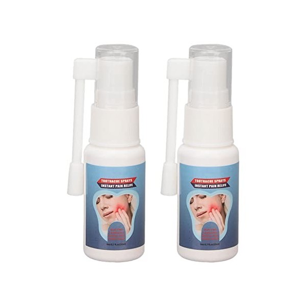 Spray de Soins Bucco-dentaires à Base de Plantes - 2pcs santé de la
