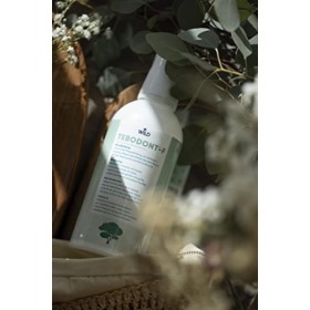 Tebodont bain de bouche, aide en cas d‘irritations aux gencives et prévient la plaque dentaire, sans fluoride 500 ml 