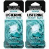 Listerine Ready Tabs Lot de 2 tablettes à mâcher saveur menthe propre 8 ct