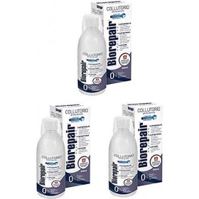 Biorepair:" Collutorio" Mouthwash with Antibacterical - 500ml/16.9 fl.oz - Pack of 3