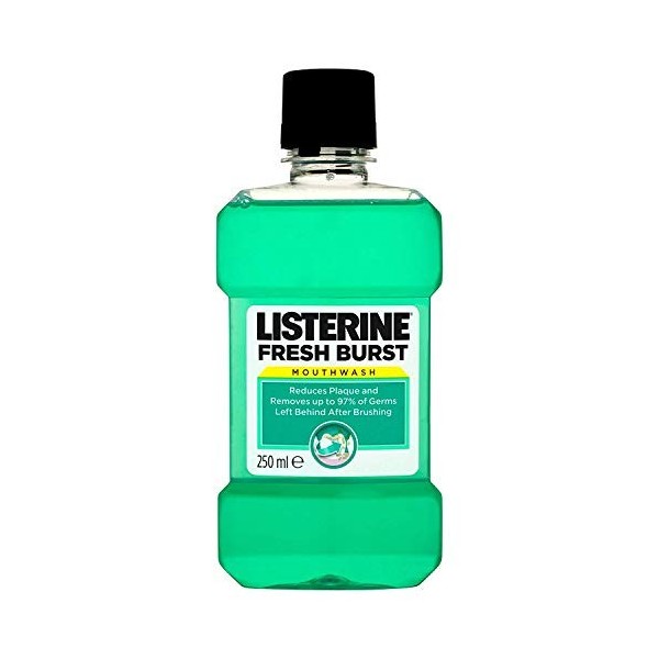 6 x Listerine mouthwash freshburst 250ml by Listerine