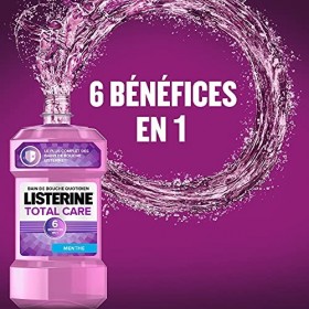 Listerine Bain de Bouche 6 en 1 Total Care, 500ml