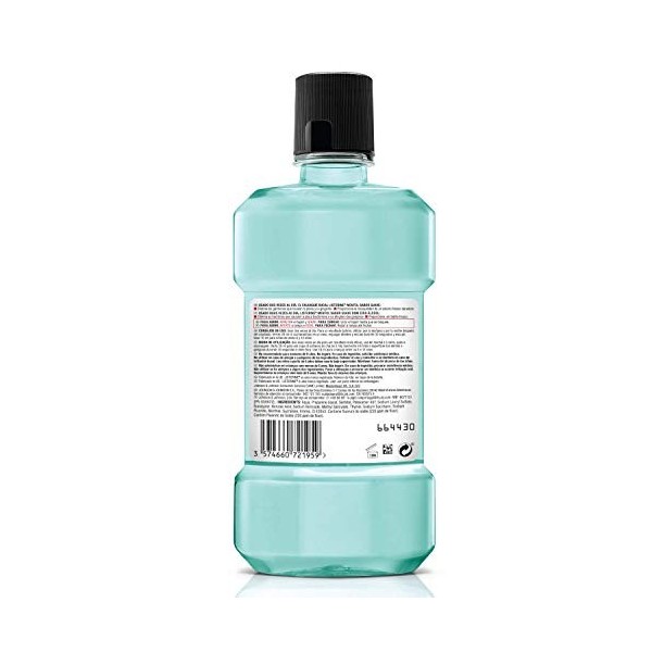 Listerine - Enjuague Bucal Mentol Sabor Suave, 500 ml