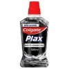 COLGATE - Bain de Bouche Colgate Plax au Charbon - Favorise le Blanchiment des Dents - Sans Alcool - Flacon 500 ml