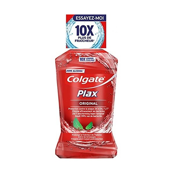 COLGATE Plax - Bain de bouche - 500 ml