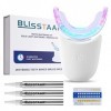 Blanchiment Dentaire Blancheur Dents Professionnel - Blisstaar LED Teeth Whitening Kit - 3Pcs Stylo Gel Blanchisseur Non Sens