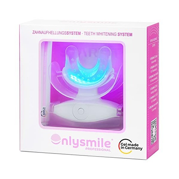 Kit de blanchiment des dents Onlysmile professionnel | Kit de blanchiment dentaire pour des dents blanches avec effet immédia