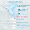 Kit Blanchiment Dentaire Blanchissement Dents - EOSVAP Teeth Whitening Kit Professionnel avec 16X LED Lampe de Blanchissant 5