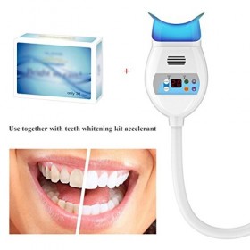Kit de Blanchiment des Dents, Machine de Blanchiment Dentaire Professionnel avec Lampe de Blanchiment des Dents de Lumière Bl