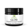 Clearly GLOW Coco, poudre de charbon actif pour blanchir les dents | Pur, naturel, de qualité alimentaire, sans OGM, fabriqué