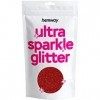 Hemway Ultra Étincelle Glitter Rouge 100 g / 0,35 oz multi-usages résine époxy Arts & Crafts cosmétiques Safe corps cheveux v