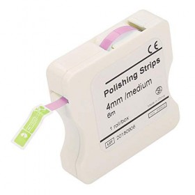 1 rouleau 4mm bande de polissage dentaire résine produits de blanchiment des dents dent ponçage interdentaire meulage outil d